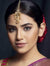 Gold Finish Pearl Kundan String Maang Tikka