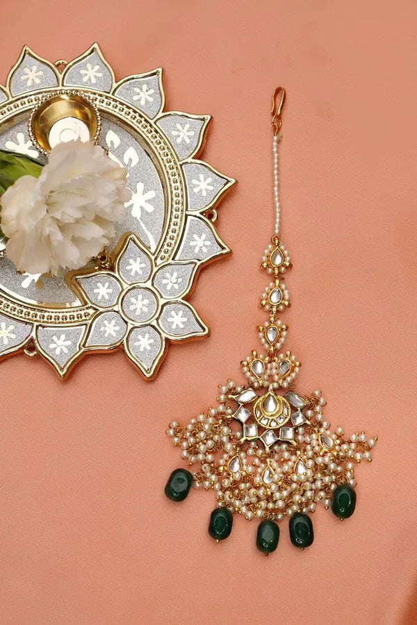 Kundan Green Edges Tikka