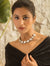 White & Silver Zirconia Choker Necklace