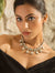 Silver & Gold Zirconia Necklace