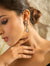Silver & Gold Zirconia Dangler Earrings