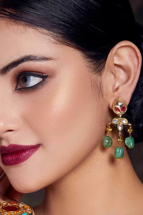 Three Petal Earrings