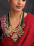 Statement Kundan Emerald Necklace