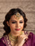 White Kundan Pearls Tikka