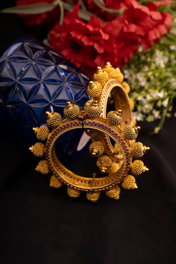 Gold & Pink Kada
