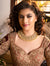 Gold & White Kundan Flower Necklace