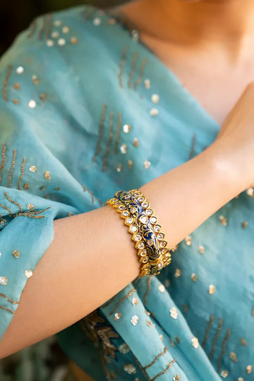 Blue Meena Regal Kada