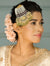 Pink Pearls Gold & White Kundan Green Pearls Passa