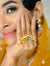 Gold & White Pearls Ring
