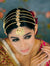 Gold & Green Meenakari Kundan Mathapatti