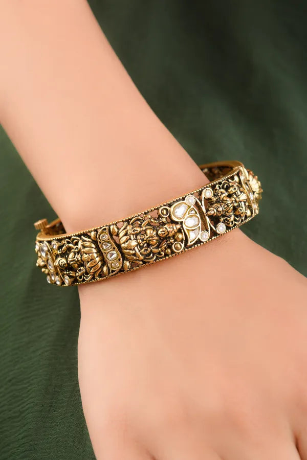 Antique Gold Tone Bangle