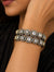 Black Frames Zirconia Bangles