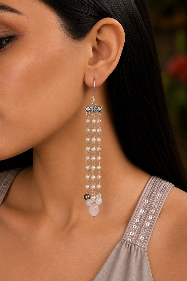 Lines Of Love Earrings