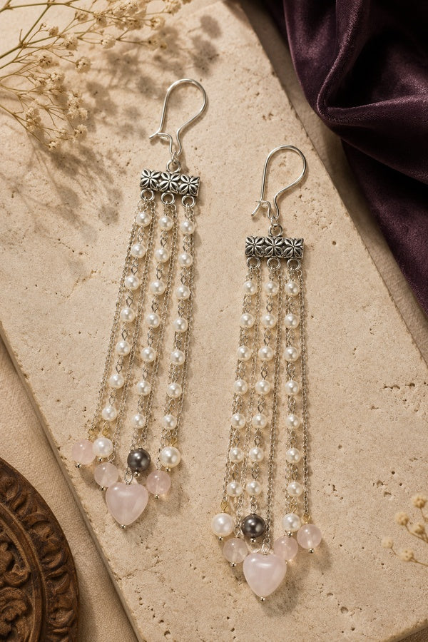 Lines Of Love Earrings