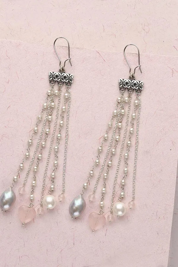 Lines Of Love Earrings