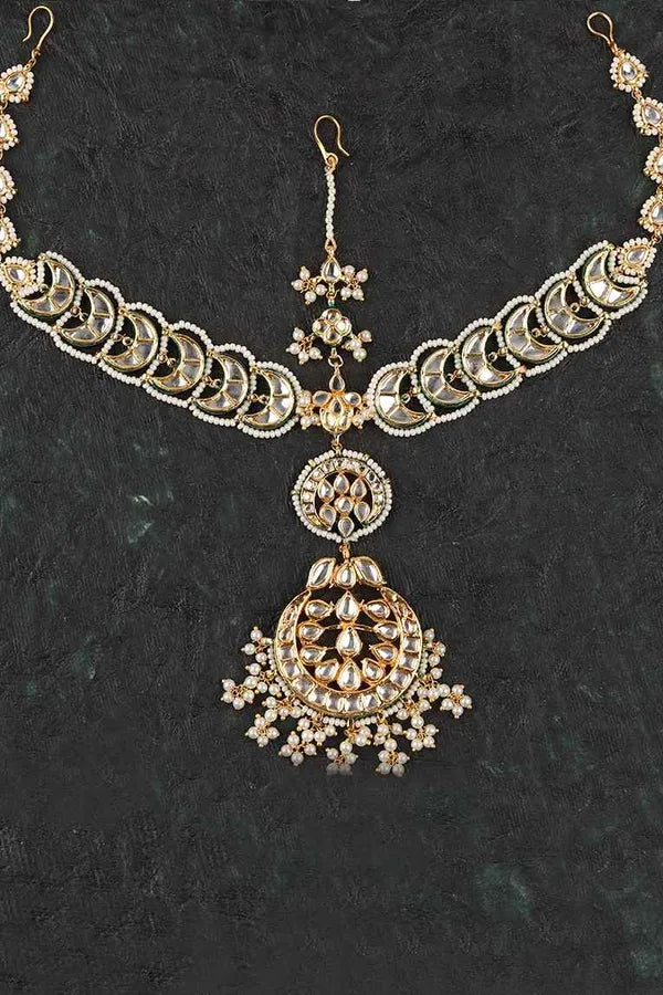 Pearl & Kundan MathaPatti