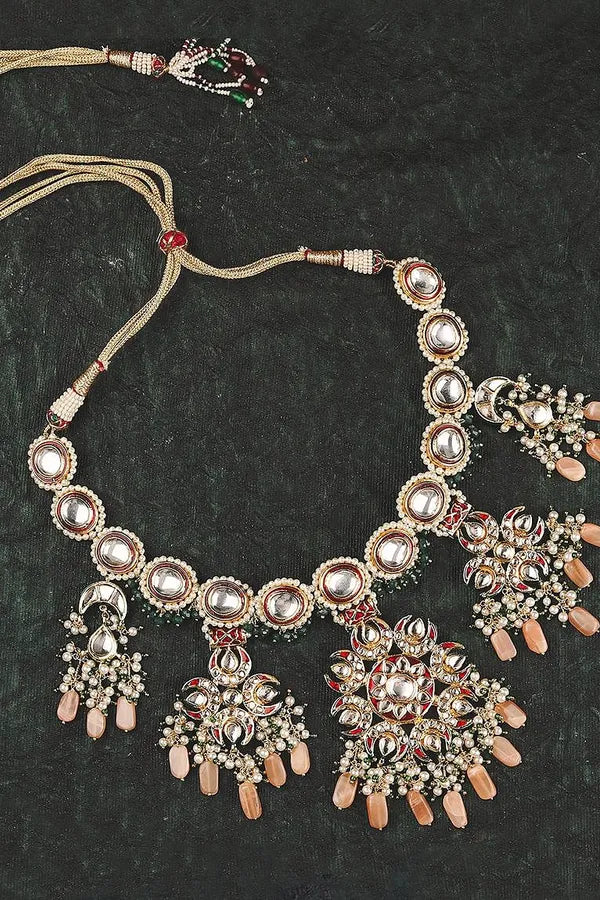 Green Kundan Choker Necklace