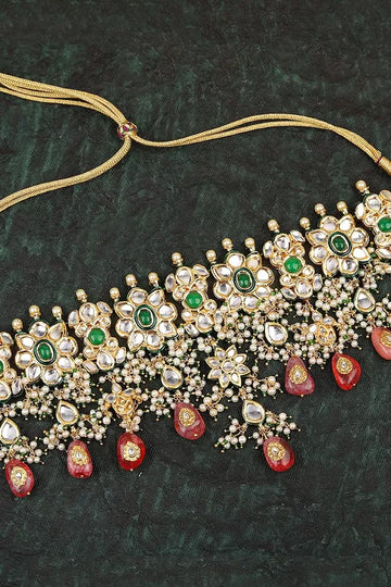 Kundan & Tourmaline Choker