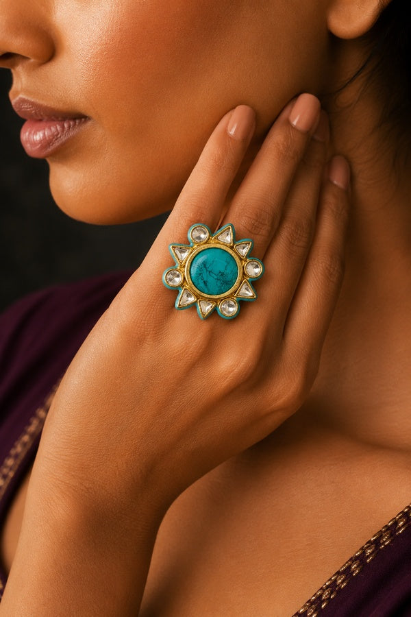 Feroza Chakra Ring
