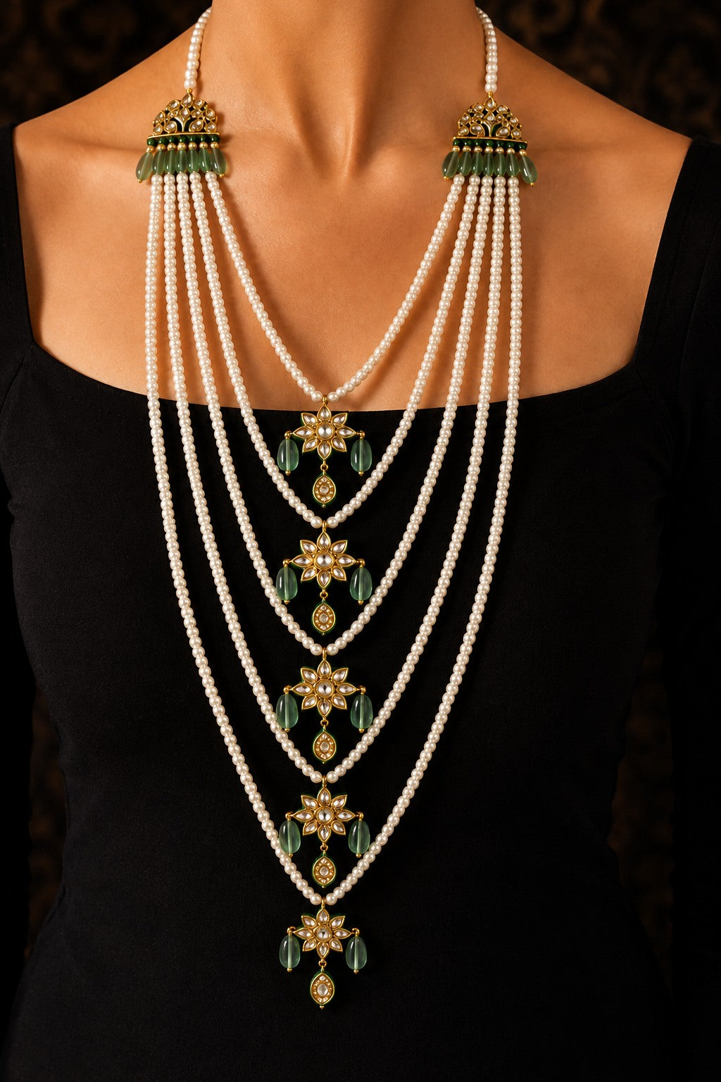 Green Panchlada Necklace